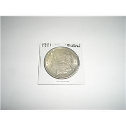 1921 Morgan Silver Dollar *PLEASE LOOK AT PICTURE TO DETERMINE GRADE - COIN OUT OF SAFE DEPOSIT BOX 