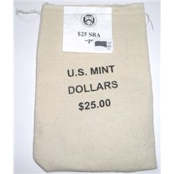 $25 U.S. MINT Bag *SEALED* of SUSAN B. ANTHONY "P" $1 Dollar Coins!!