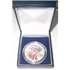 Image 1 : 1999 U.S. SILVER EAGLE *1oz .999 FINE SILVER - PAINTED* in Original Mint Box!!