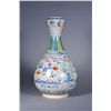 Image 3 : 19th C. Chinese Doucai Garlic Bulb Vase Xuande