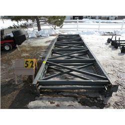 Qty 3 pallet racking uprights