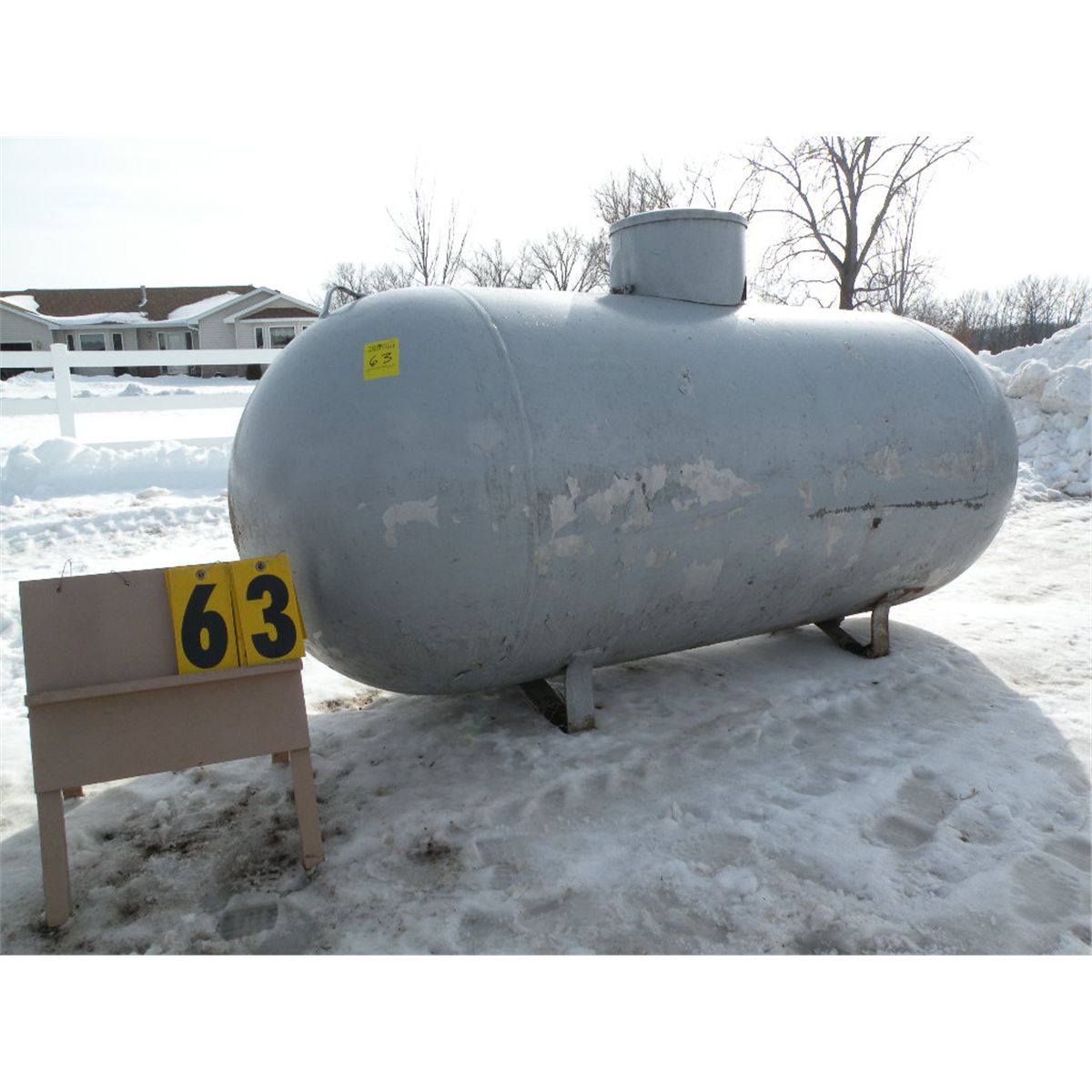 used 500 gallon LP tank