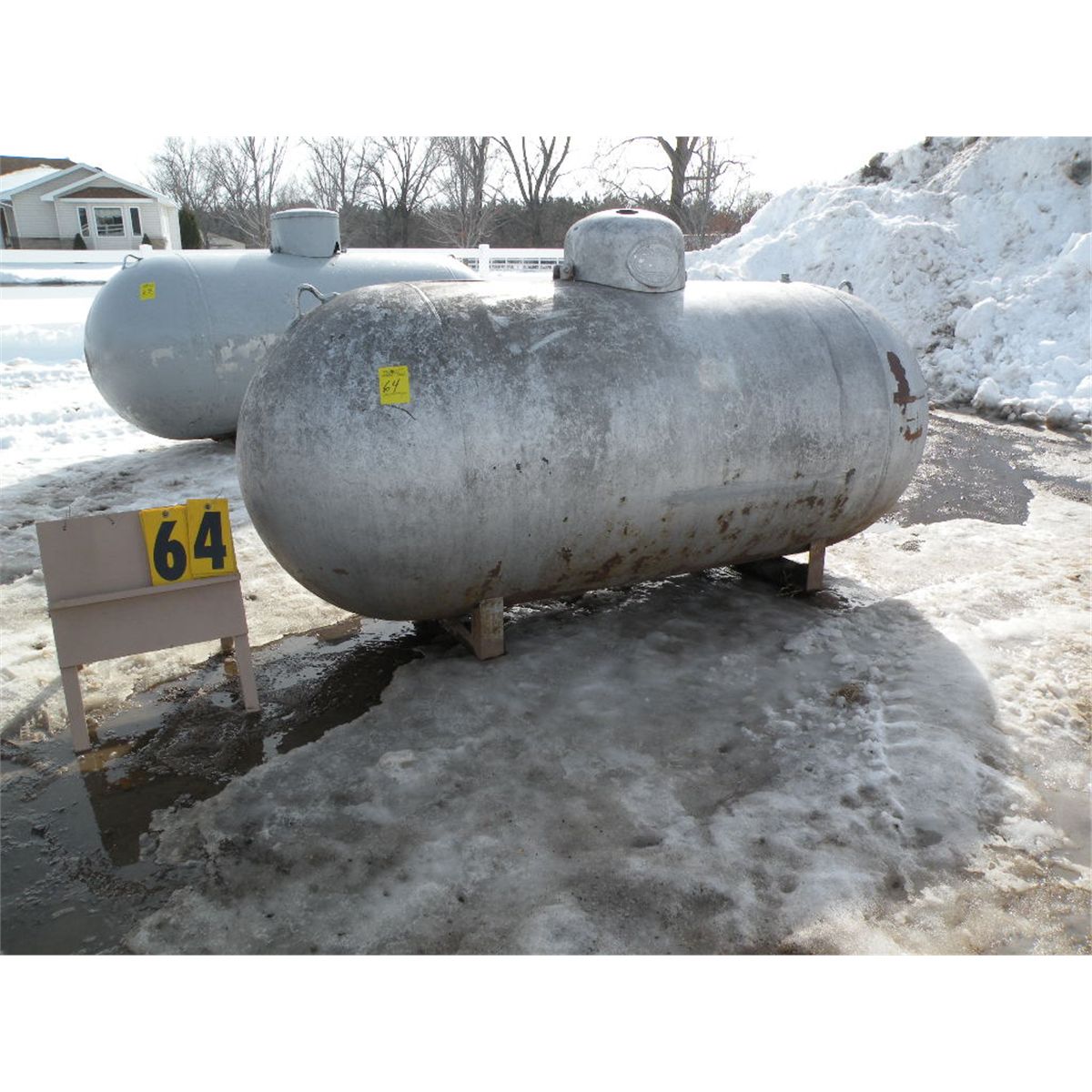 used 500 gallon LP tank