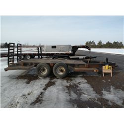 JT Industries 6x12+3 ft tail equipment trailer      SN- AR1600T04524