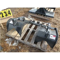 Stout grapple twin cylinder add-on attachment