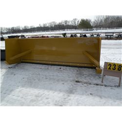 12 ft snowpusher for wheel loader