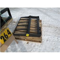 Fork carriage for skid loader- NO FORKS