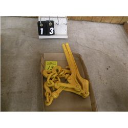 Qty 2   5/16-3/8 lever load binders- NEW