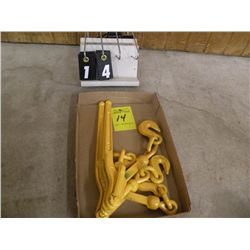 Qty 2   5/16-3/8 lever load binders- NEW