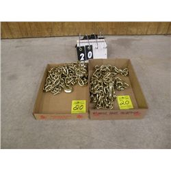 Qty 2   5/16x16 ft grade 70 chains-NEW