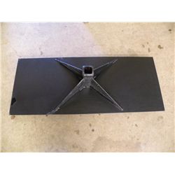 skid loader receiver plate