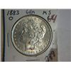 Image 2 : 1883 O MORGAN DOLLAR