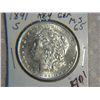 Image 1 : 1891-S MORGAN DOLLAR