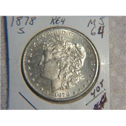 1878-S MORGAN DOLLAR