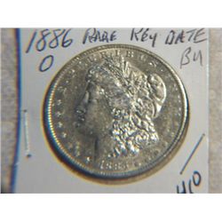 1886-O MORGAN DOLLAR