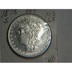 1878 S MORGAN DOLLAR