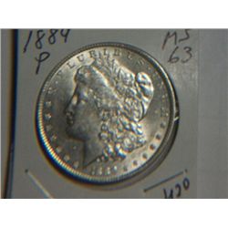 1889 P MORGAN DOLLAR