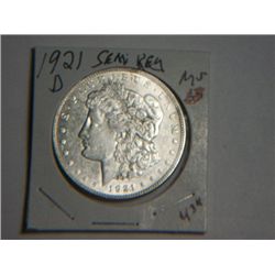 1921 D MORGAN DOLLAR