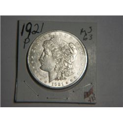 1921 P MORGAN DOLLAR