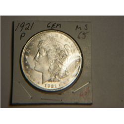 1921 P MORGAN DOLLAR