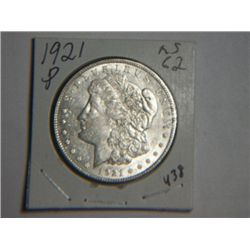1921 P MORGAN DOLLAR