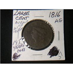 1816 LARGE CENT