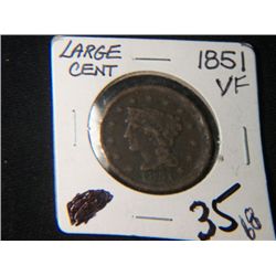 1851 LARGE CENT