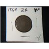 Image 1 : 1864 2 CENT