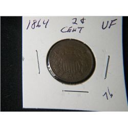 1864 2 CENT