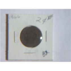 1866 2 CENT