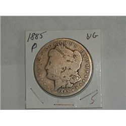 1885 P MORGAN DOLLAR