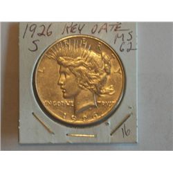 1926 S PEACE DOLLAR