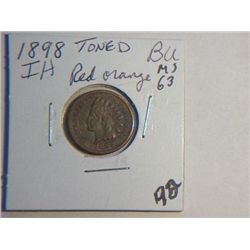 1898 INDIAN HEAD CENT