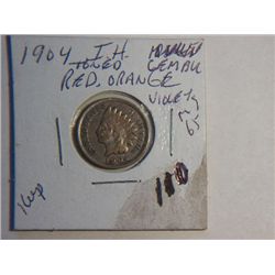 1904INDIAN HEAD CENT