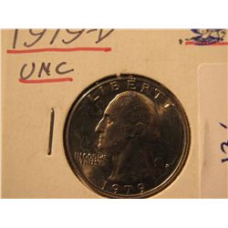 UNC 1979-D Washington Quarter