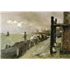 Image 1 : CONSTANTIN MEUNIER 1831-1905 Belgische School:OUVRIERS PRÈS DE L'ESCAUT