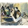 Image 1 : RAOUL DE MATHAN 1874-1938 Franse School:AU PROCÈS