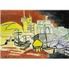 Image 1 : LÉON SPILLIAERT 1881-1946 Belgische School:LE PORT