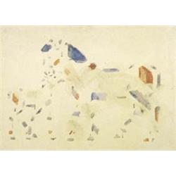 BART VAN DER LECK 1876-1958 Nederlandse School:MERRIE MET VEULEN (1928)