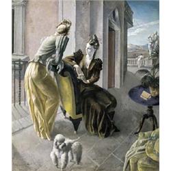 MARIANO ANDREU 1888-1976 Spaanse School:LA TERRASSE (1942)