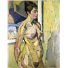 Image 1 : ROGER PARENT 1881-1963 Belgische School:LE MODÈLE DANS L'ATELIER