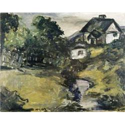 EMMANUEL MANE-KATZ 1894-1962 Franse School:PAYSAGE (CA. 1926)