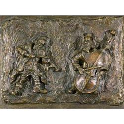 EMMANUEL MANE-KATZ 1894-1962 Franse School:DEUX MUSICIENS