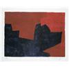 Image 1 : SERGE POLIAKOFF 1900-1969 Franse School:COMPOSITION LIE DE VIN ET BLEUE (1966)