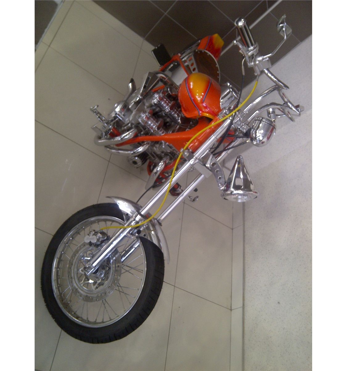 cb 100 custom chopper