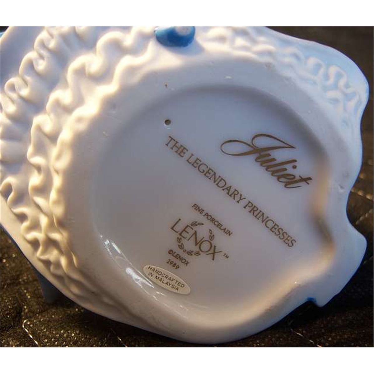 Lenox Porcelain "Juliet" From the Legendary Princess Collection Made in Malaysia