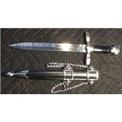Nazi Replica Dagger, 13  w/ Scabbard .