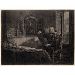 Rembrandt, Abraham Francen, Apothecary