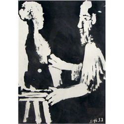 Pablo Picasso, Sable Mouvant - I Frontispiece