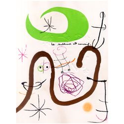 Joan Miro, Adonides Plates 33-36